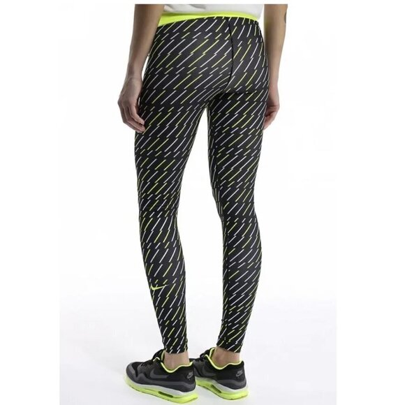 Nike Pro Core Dri-Fit Bolt Print Tights Leggings S - Picture 4 of 15